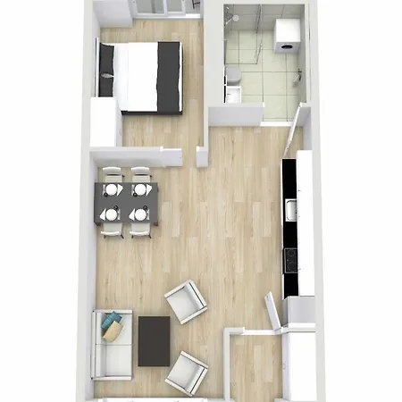 Luxury Downtown - Ap 406 * טרומסה